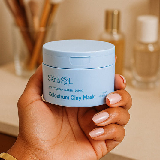 Sky and Sol Colostrum Clay Mask